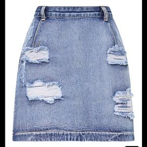 Denim skirt
